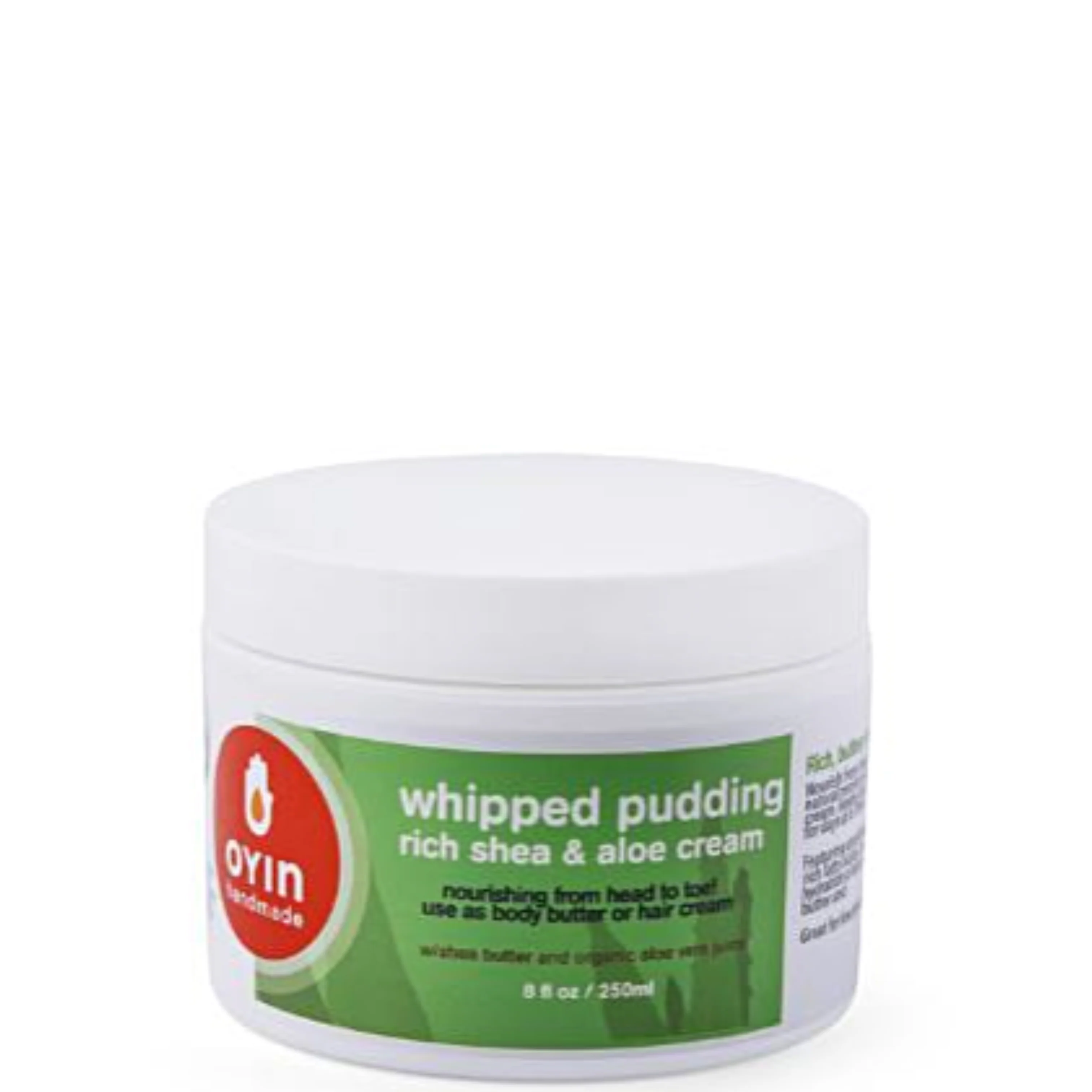 Oyin Whipped Pudding Rich Natural Moisture Cream 8oz