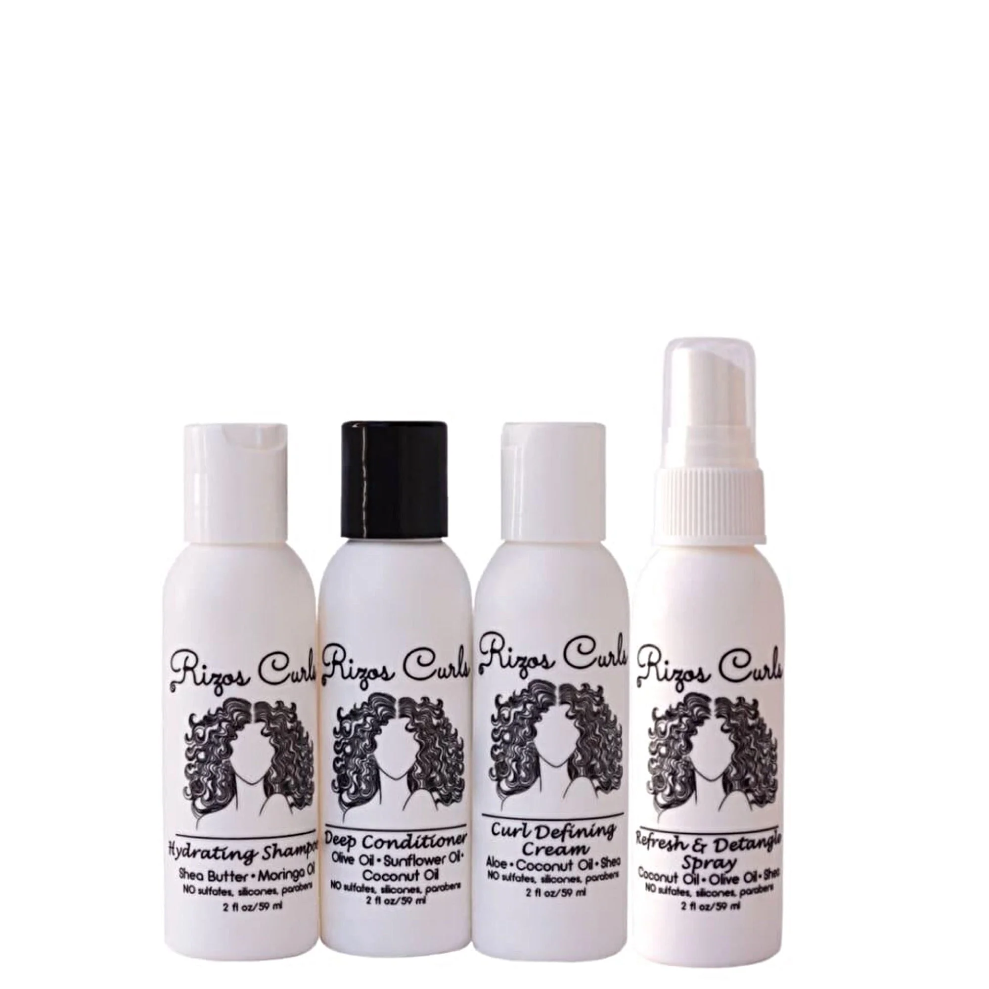 Rizos Curls Reina 4-Step Travel Kit