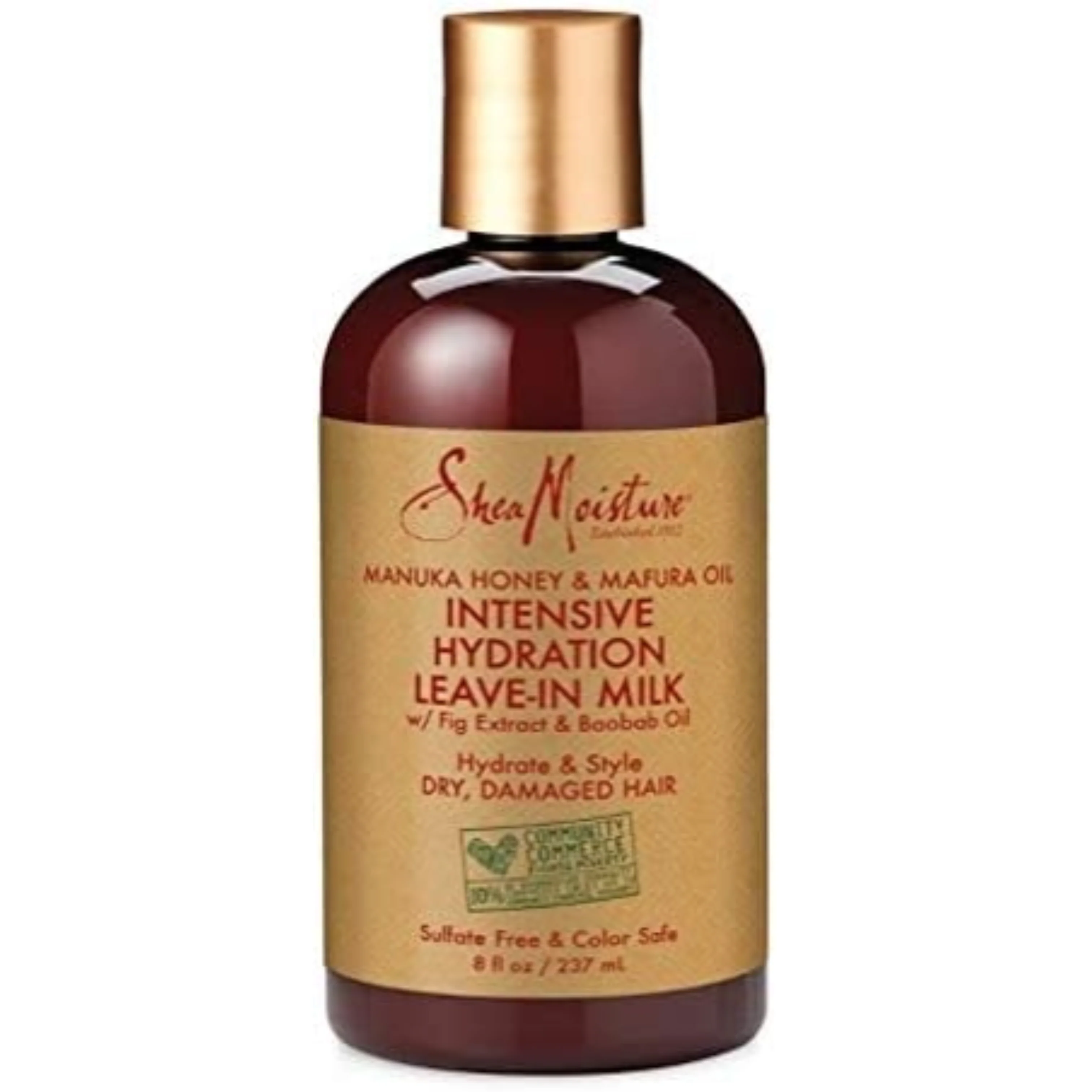 Shea Moisture Manuka Honey & Mafura Oil Intense Hydration Leave in Milk 8oz