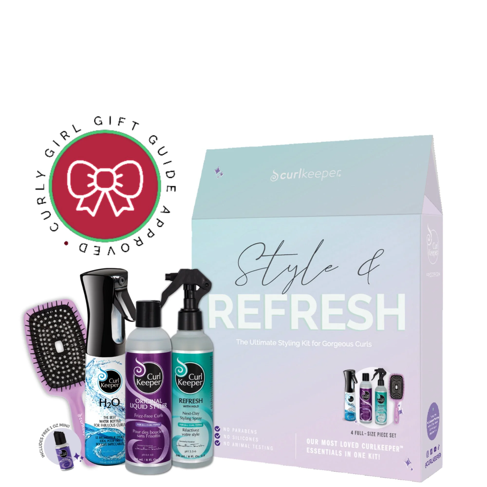 Curl Keeper Style and Refresh Kit