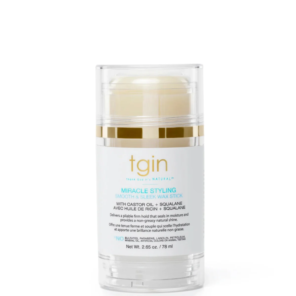 TGIN Miracle Styling Smooth & Sleek Wax Stick 2.65oz