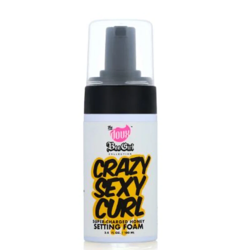 The Doux CRAZYSEXYCURL Honey Setting Foam 3.4oz