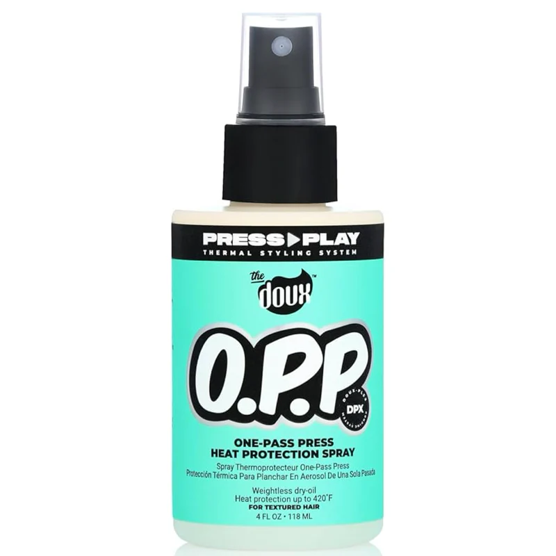 The Doux O.P.P. One-Pass Press Heat Protection Spray 4oz