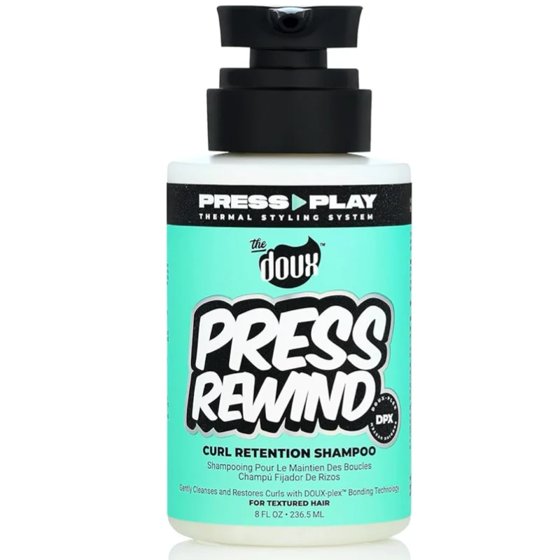 The Doux PRESS REWIND Curl Retention Shampoo 8oz