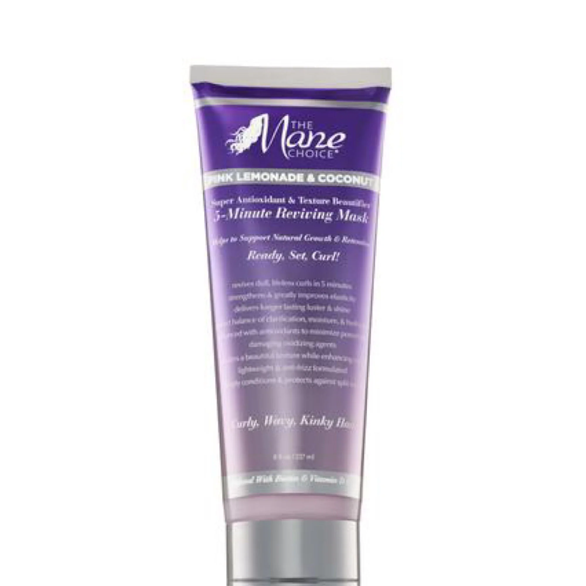 The Mane Choice Pink Lemonade and Coconut Super Antioxidant and Texture Beautifier 5 Minute Reviving Mask 8oz