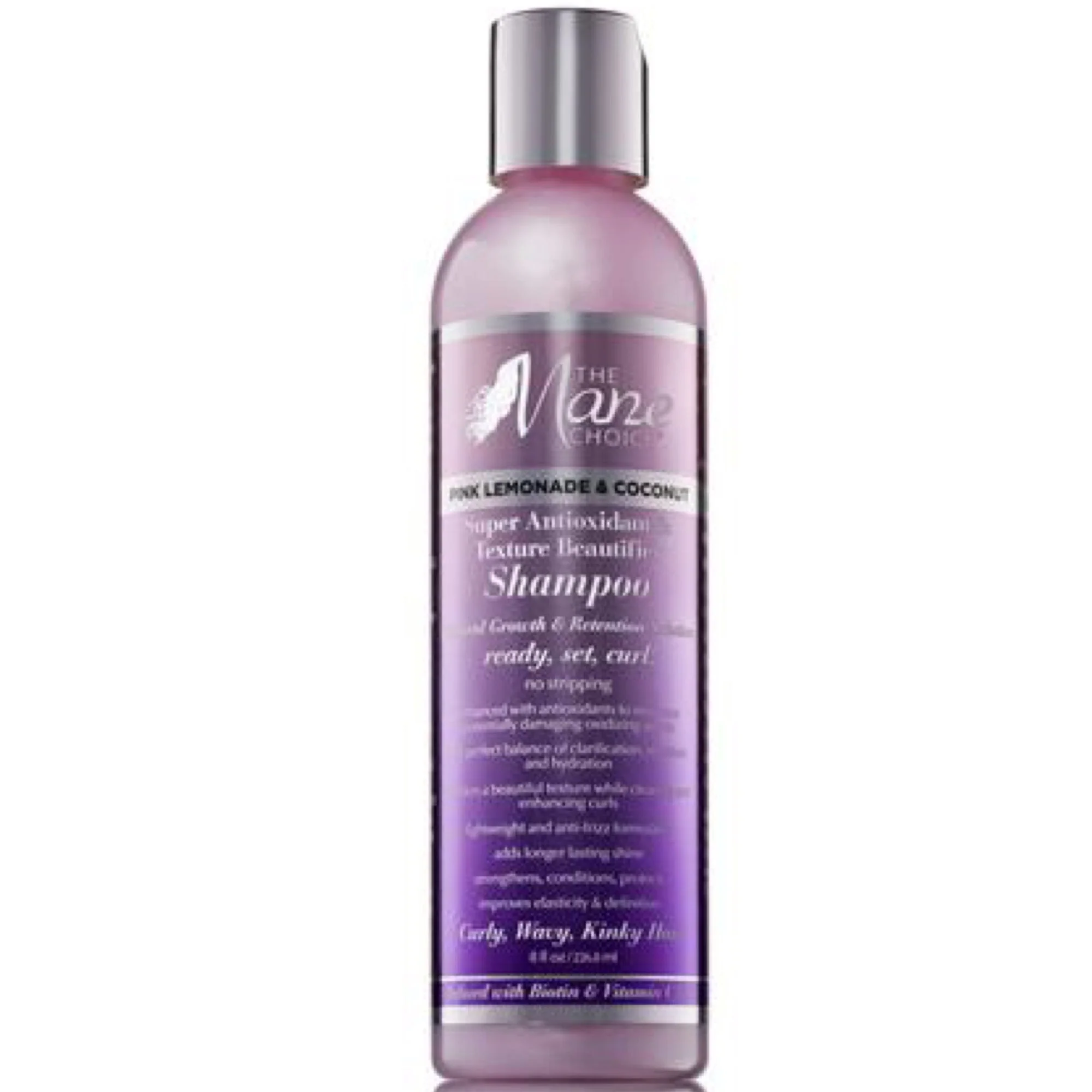 The Mane Choice Pink Lemonade and Coconut Super Antioxidant and Texture Beautifier Shampoo 8oz