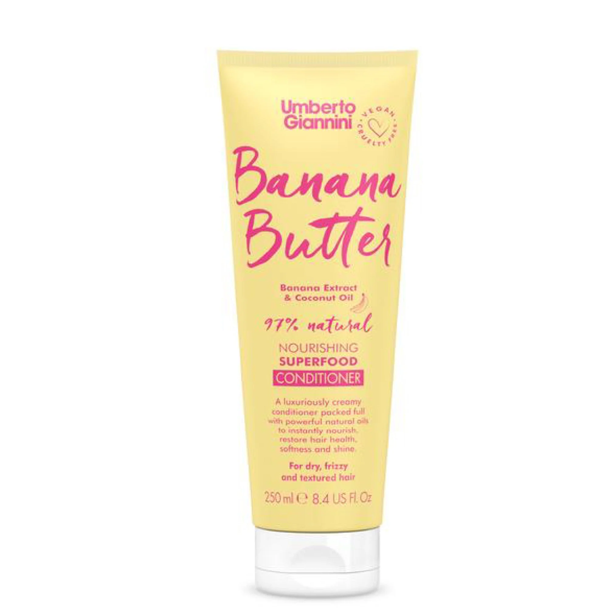 Umberto Giannini Banana & Coconut Curls Conditioner 8.4oz - Image 2