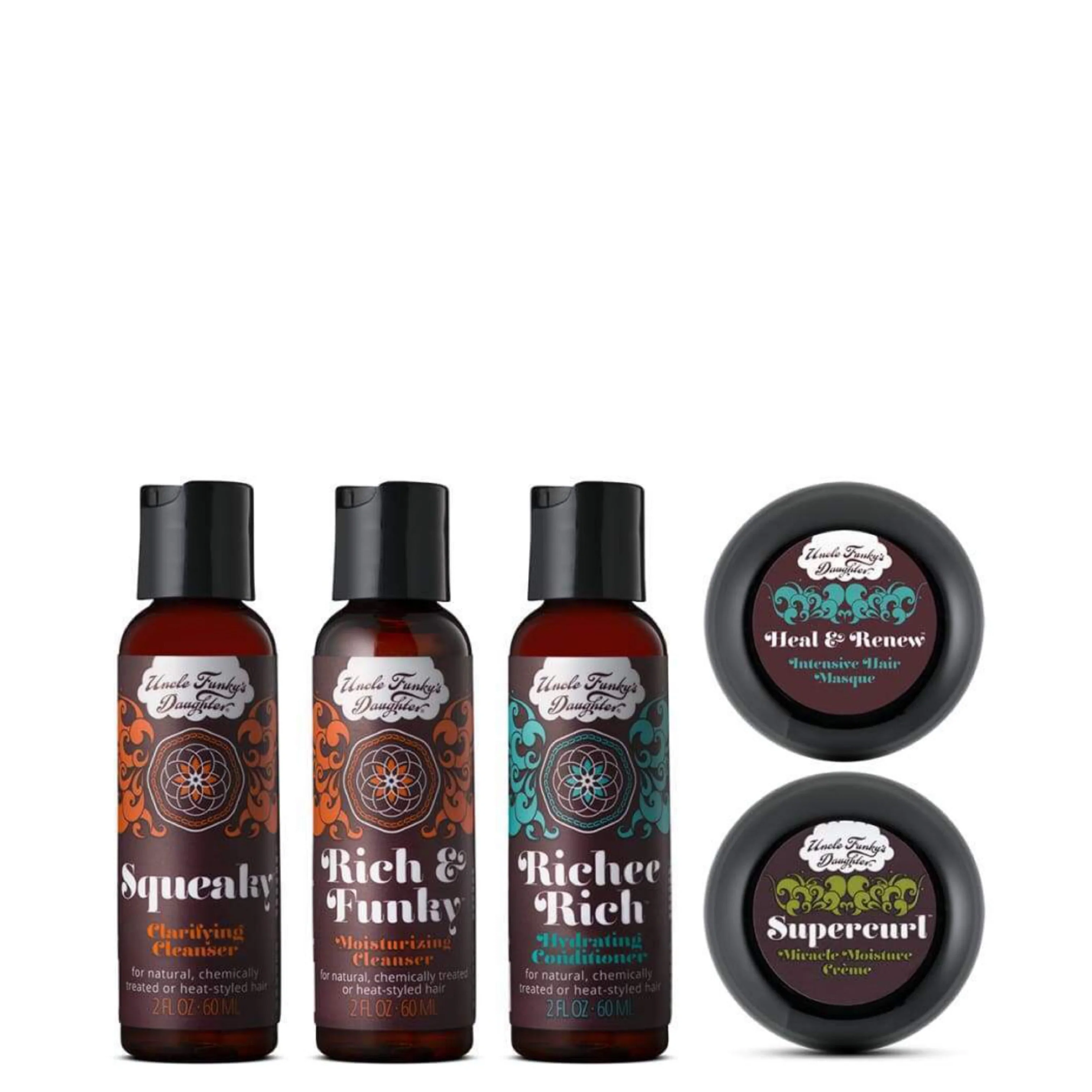 Uncle Funky's Daughter Crystal Clean Kit Deep Cleansing Sampler Pack