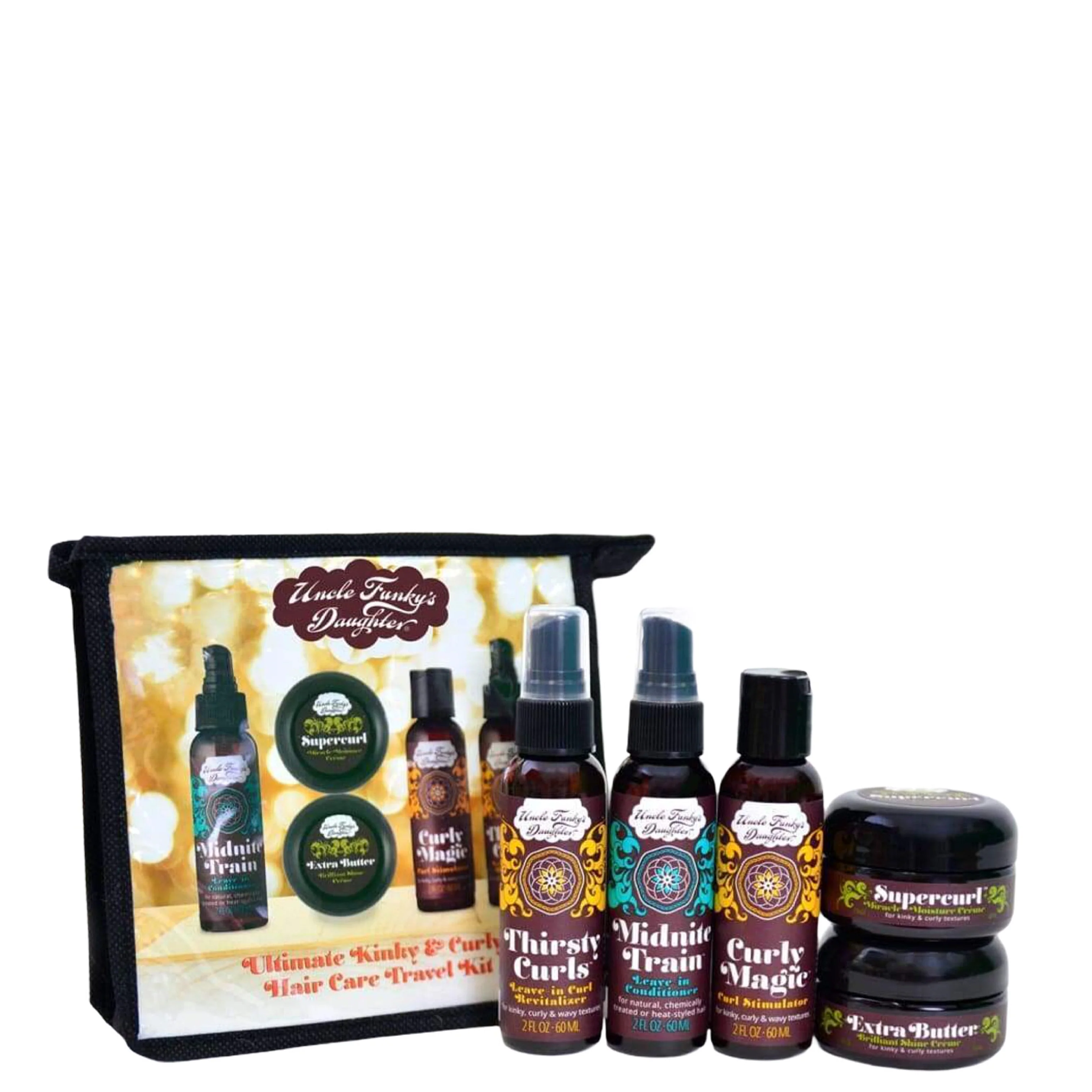 Uncle Funky's Daughter Ultimate Kinky & Curly Girls Travel Kit